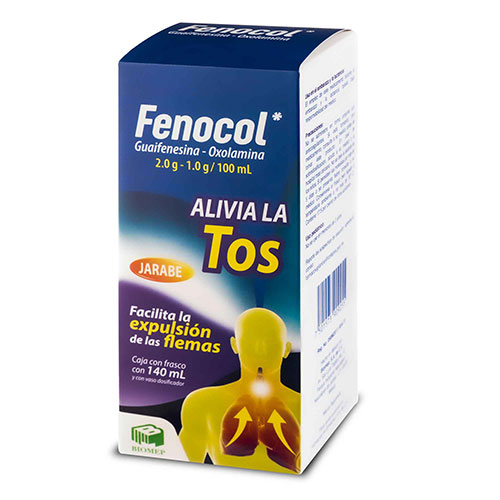 Fenocol 2g/1g/100ml frasco de 140ml