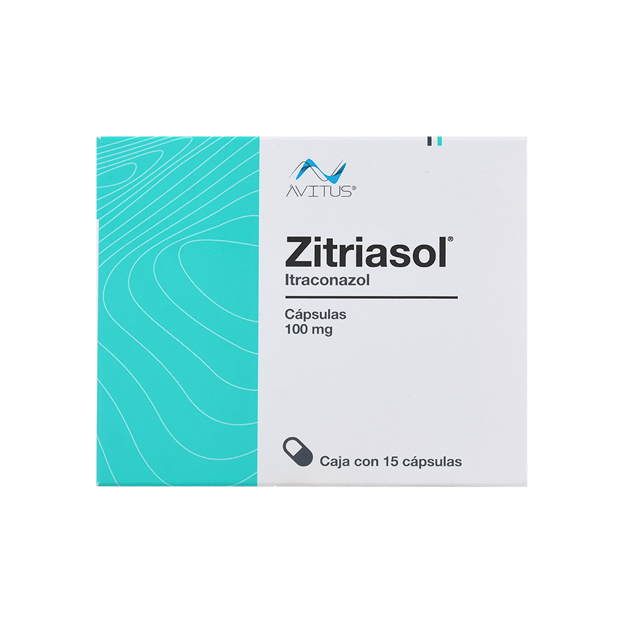 Zitriasol 100mg c/15 capsulas