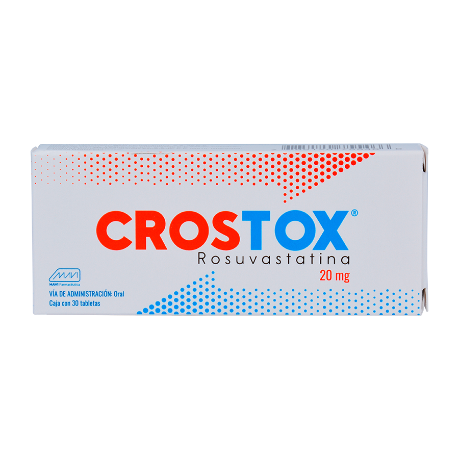 Crostox 20mg c/28 tabletas