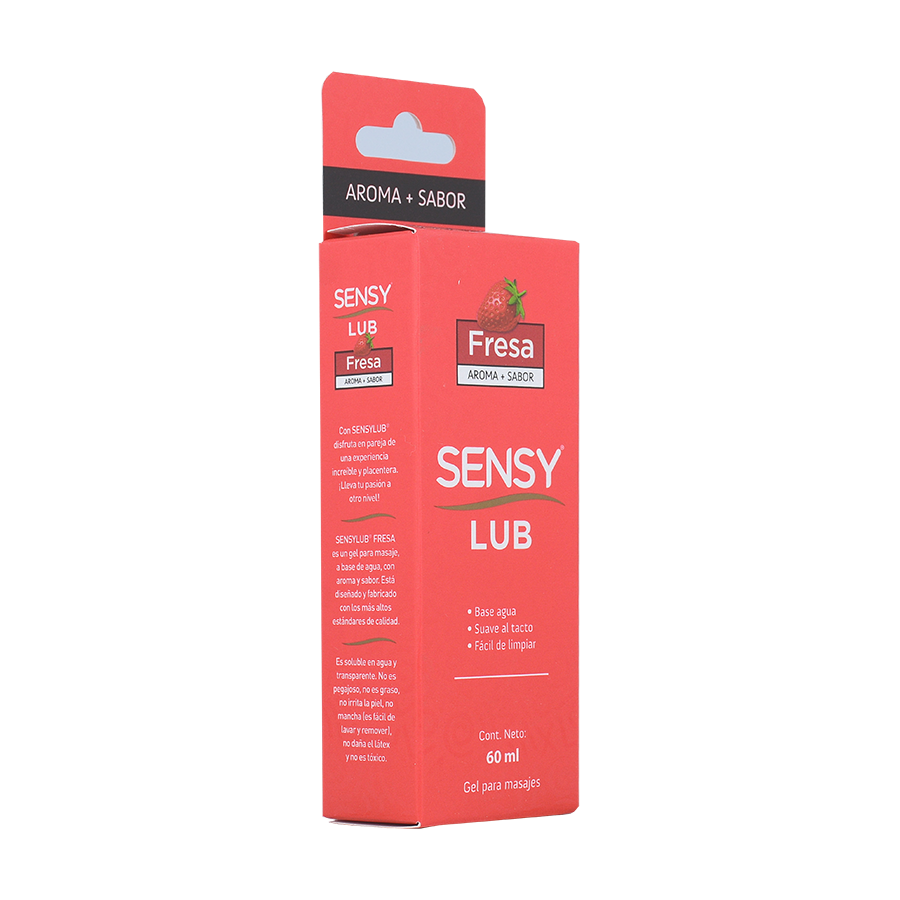 Sensy Lub Gel Fresa frasco de 60ml