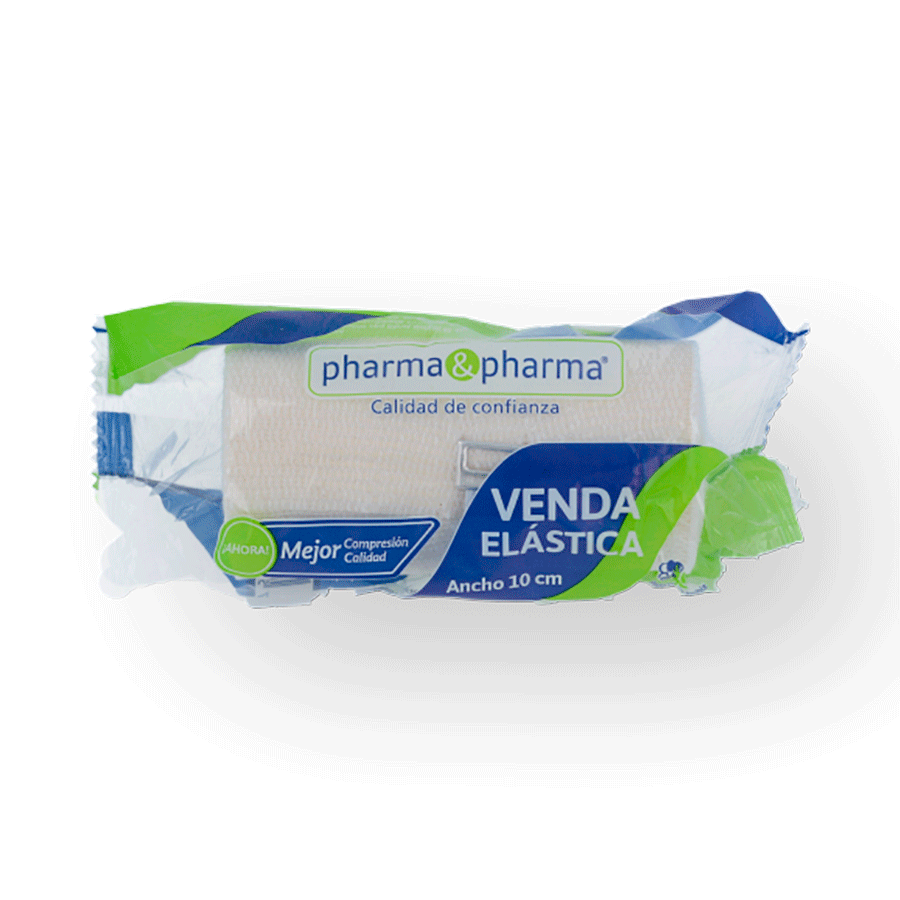 Venda elastica 10cm (pharma&pharma)