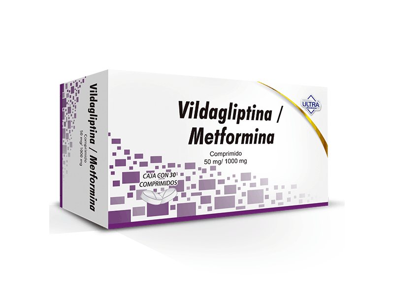 Metformina/ Vildagliptina 1000mg/50 mg c/30 tab