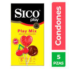 Sico play mix c/5 condones