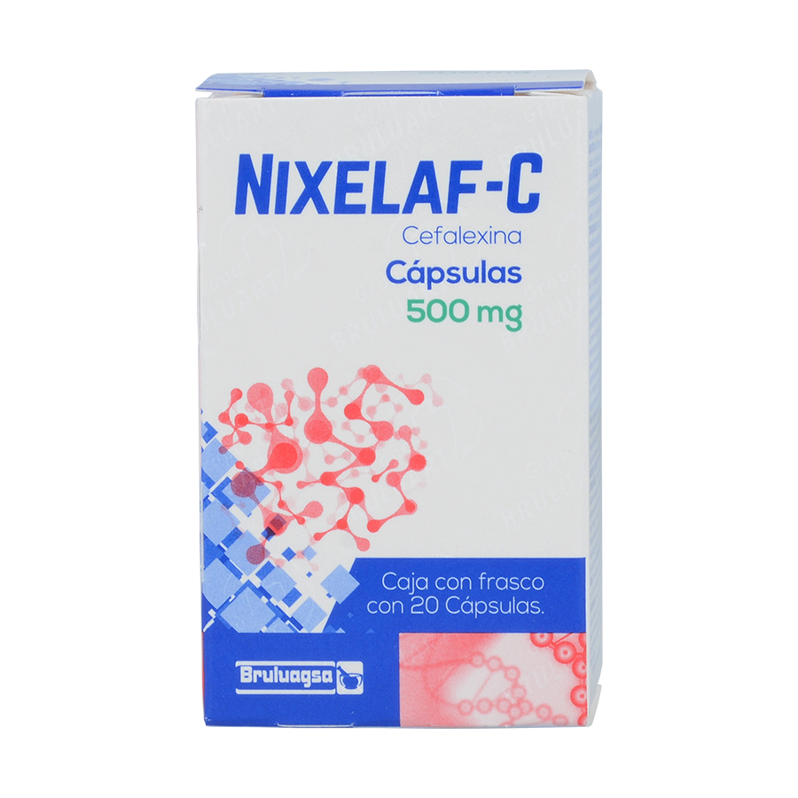 NIXELAF-C 500mg c/20 capsulas