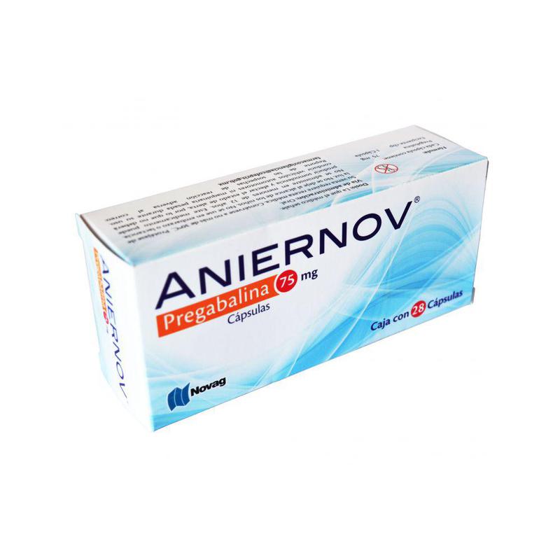 Aniernov 75mg c/28 capsulas