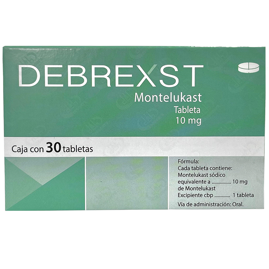 Debrexst 10 mg c/30 tabletas