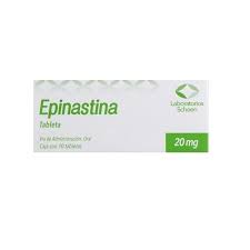 Epinastina tabletas 20 mg caja c/10