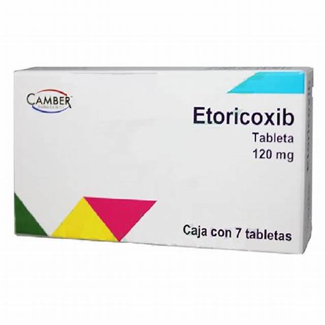 Etoricoxib 120 mg tabletas caja c/7 (camber)