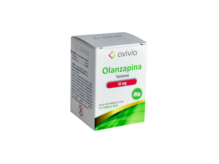 Olanzapina 10mg c/14 tabletas (Avivia)