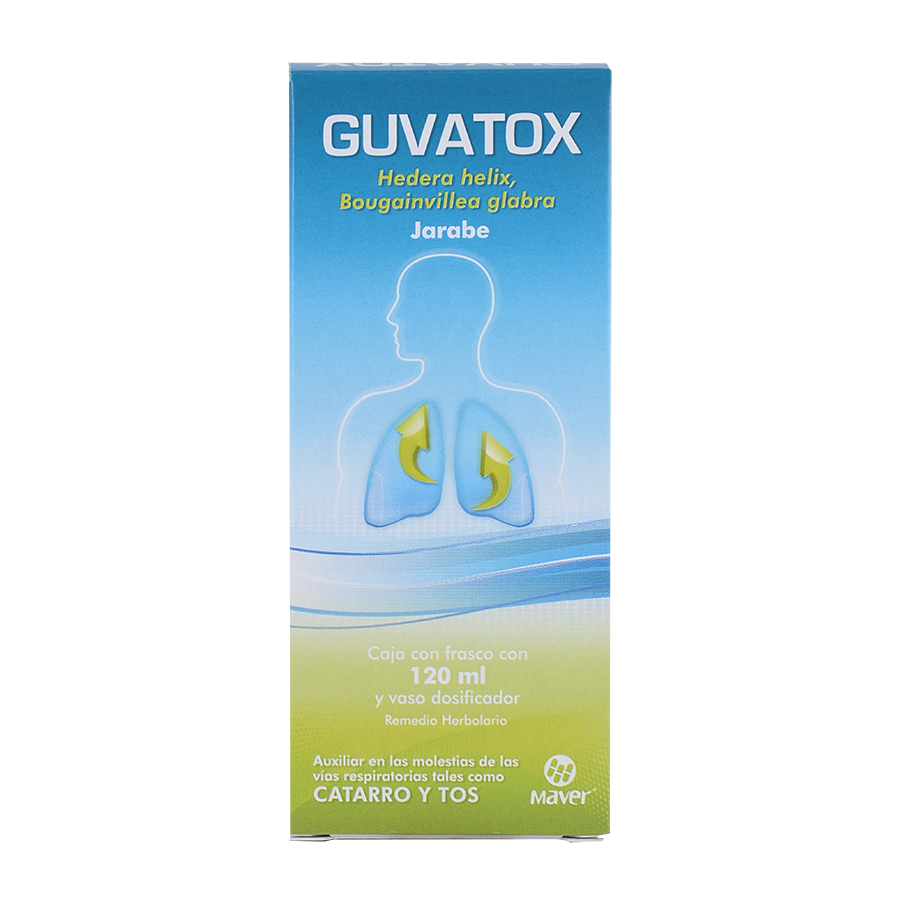 Guvatox Hedera Helix frasco 120 ml