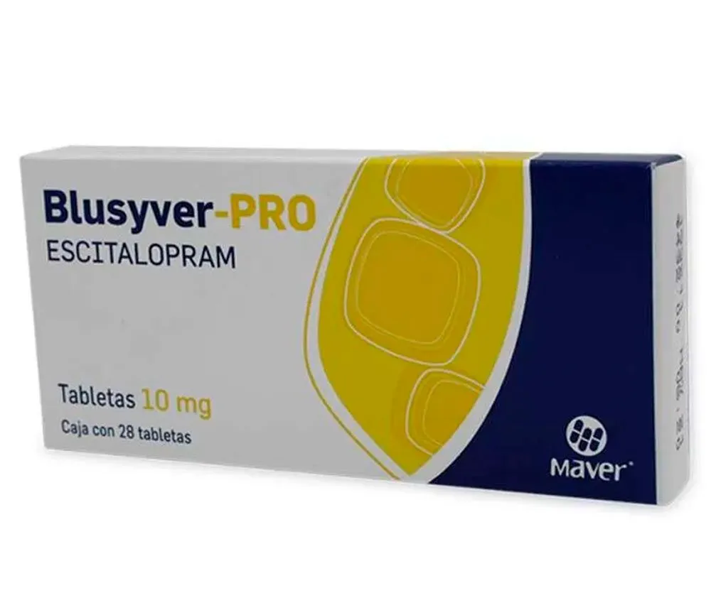 Blusyver Pro tab 10 mg caja c/28