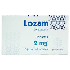 Lozam tabeltas 2 mg caja c/40