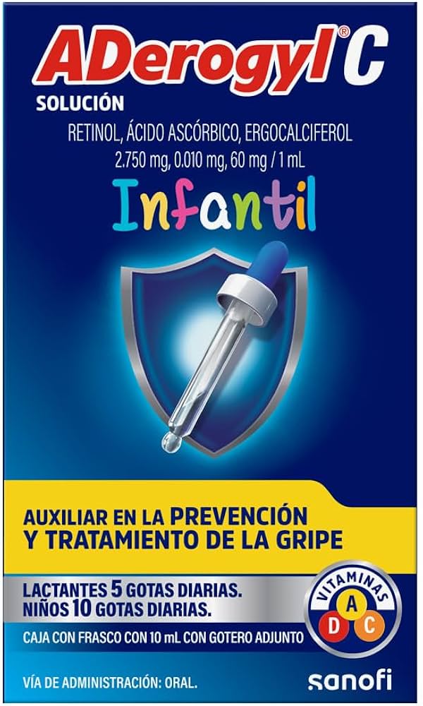 ADerogyl C infantil solucion caja c/10 mL