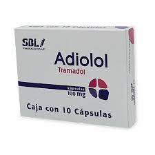 Adiolol capsulas 100 mg caja c/10