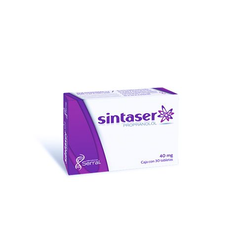 Sintaser tabletas 40 mg caja c/30