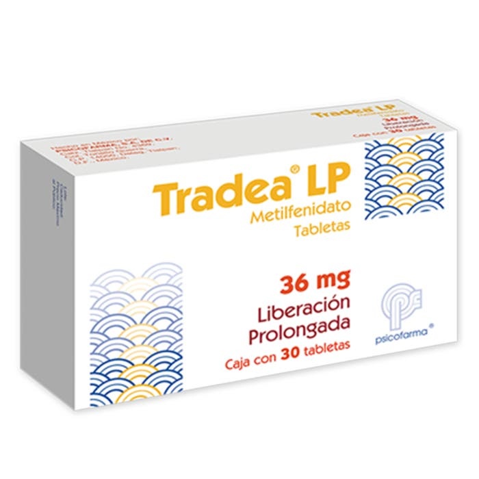 Tradea Lp 36 mg tabletas caja c/30