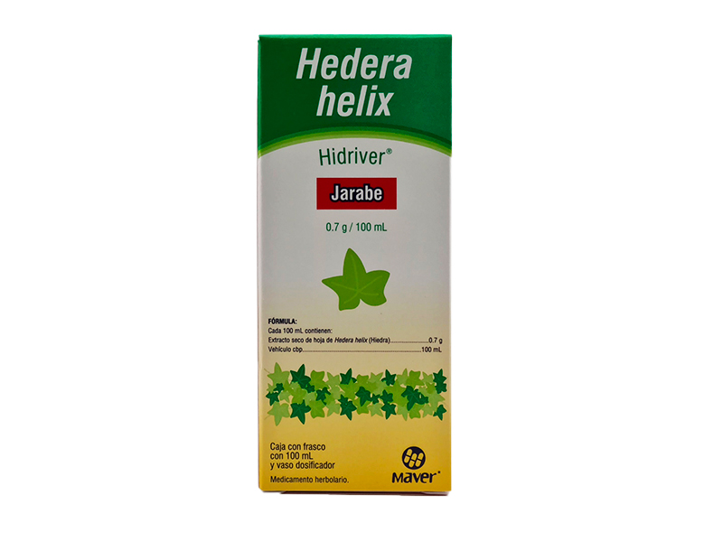 Hedera de helix jarabe frasco c/100mL