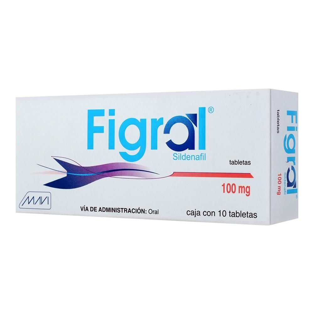 Figral 100 mg caja c/10 tabletas