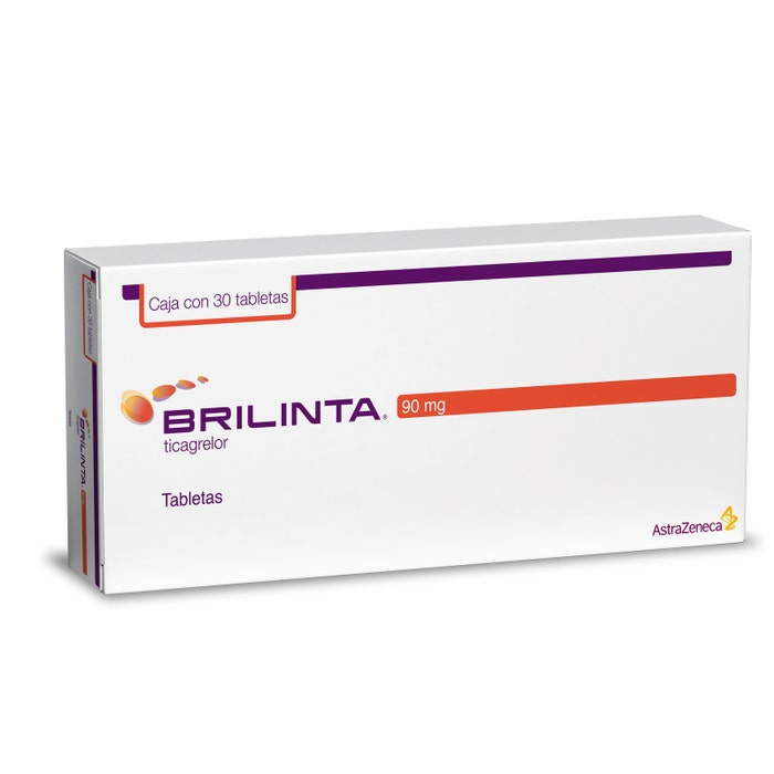 Brilinta 90mg tabletas caja c/30