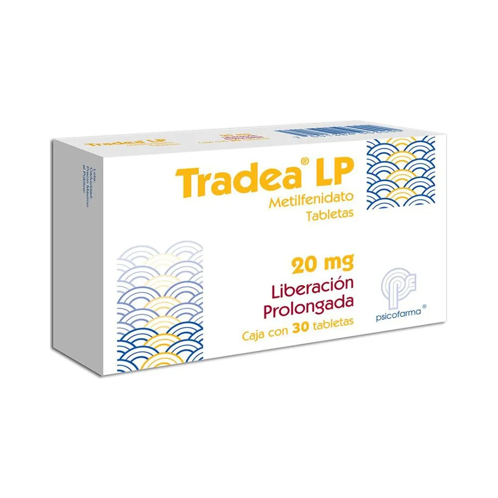 Tradea LP 20mg c/30 tabletas