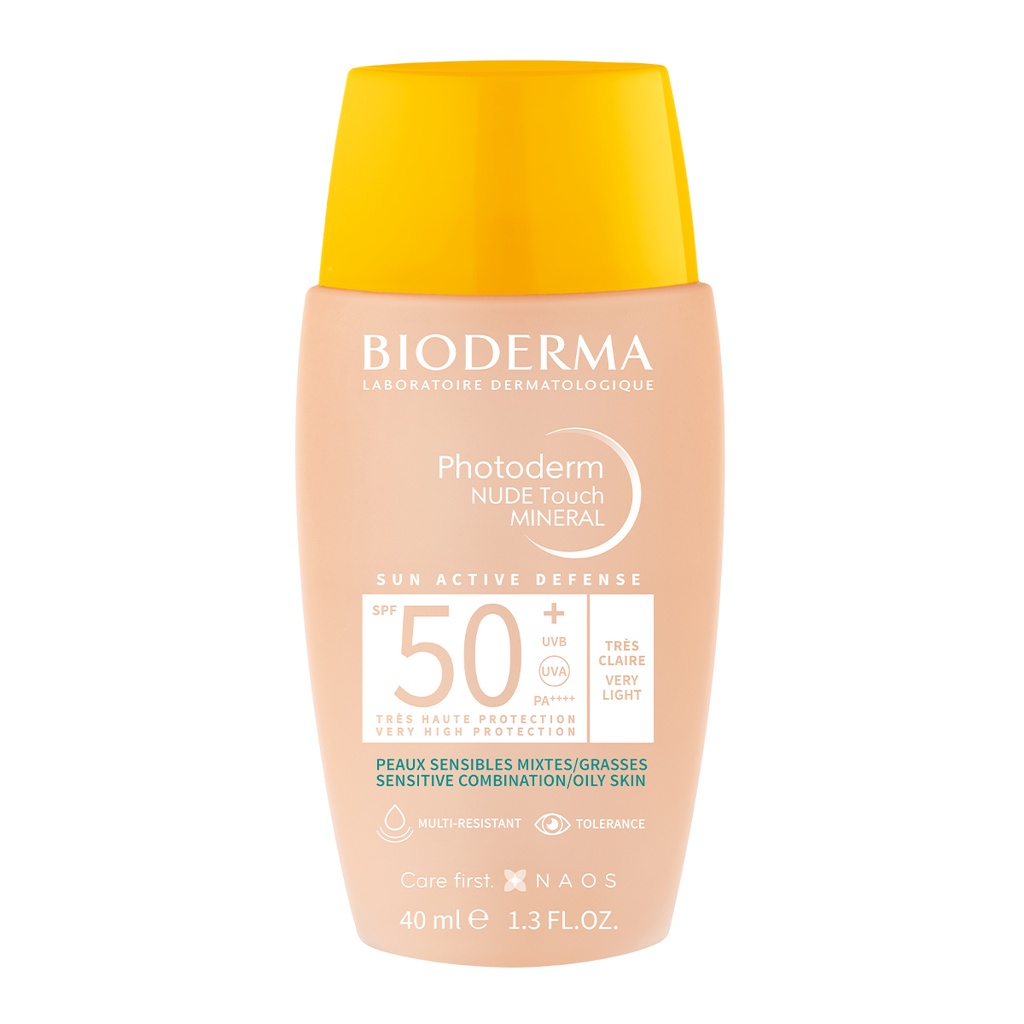 Bioderma Photoderm Nude Touch Spf50+ Tono Muy Claro 40 Ml