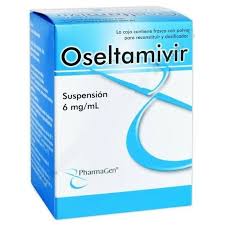 Oseltamivir suspensión 6mg/mL frasco c/60mL