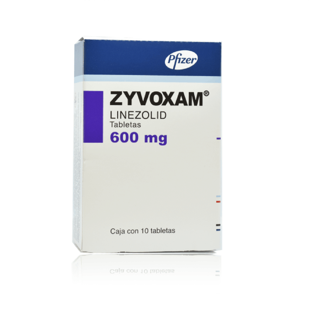 Linezolid 600 mg tabletas caja c/10