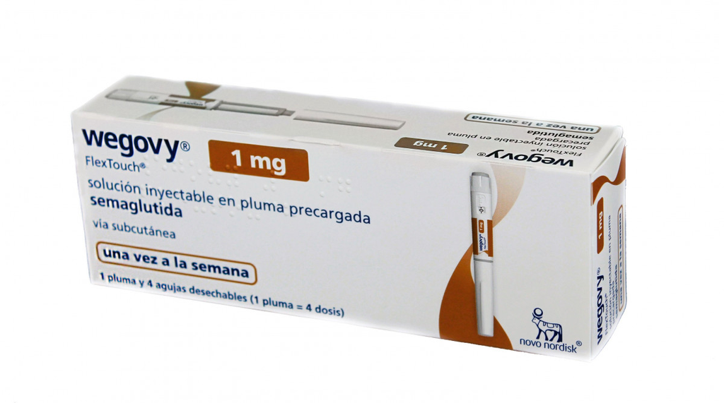 Wegovy 1mg solución inyectable 1.34mg/mL pluma de 3mL