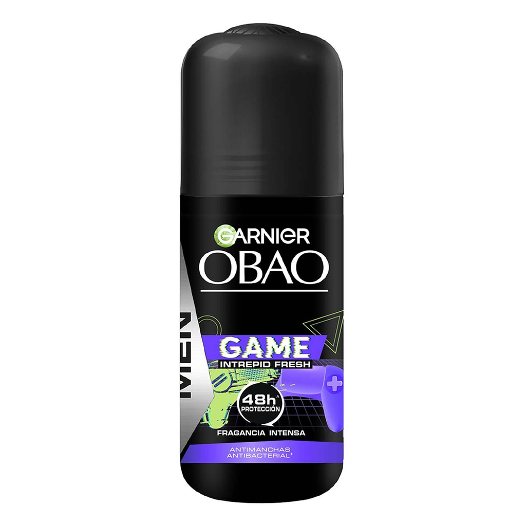 Obao Men desodorante antitranspirante GAME intrepid fresh 65 g