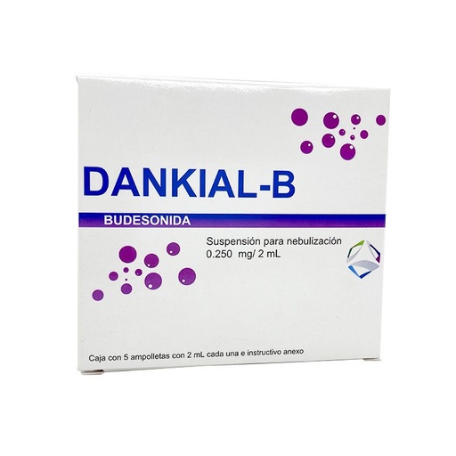 Dankial-B 0.250mg/2ml c/5ampulas p/nebulización