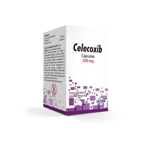 CELECOXIB 200MG  C/10 CAPSULAS