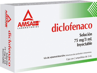 DICLOFENACO SOLUCION INYECTABLE 75MG/ 3ML