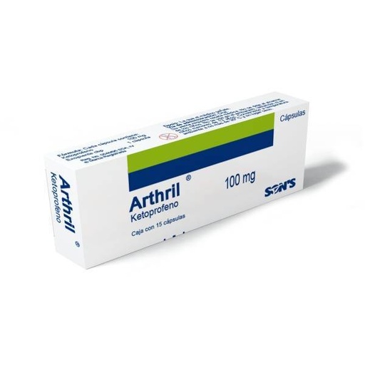 ARTHRIL CAP 100 MG C/15