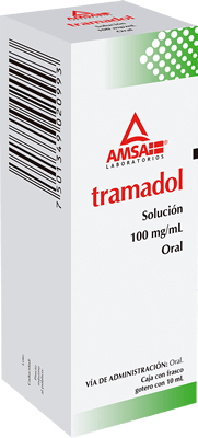 TRAMADOL SOLUCION ORAL  100MG