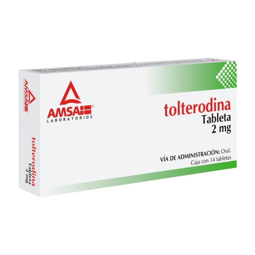 TOLTERODINA TAB 2MG C/14