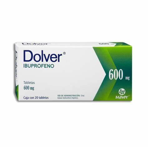 Dolver 600mg c / 20 tab (Ibupofeno)