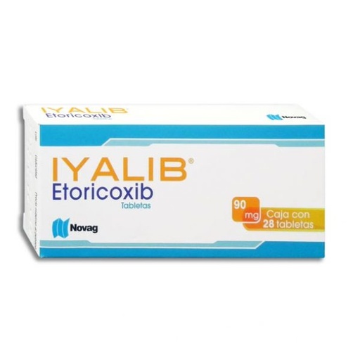 IYALIB c/28 TABS. 90 MG. (Etoricoxib)