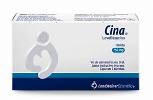 Cina 500mg c/7 tabletas