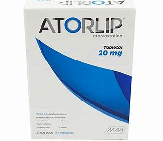 ATORLIP c/10 TABS. 20 MG.