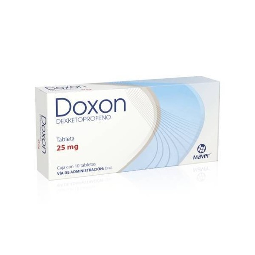 DOXON c/10 TABS. 25 MG.