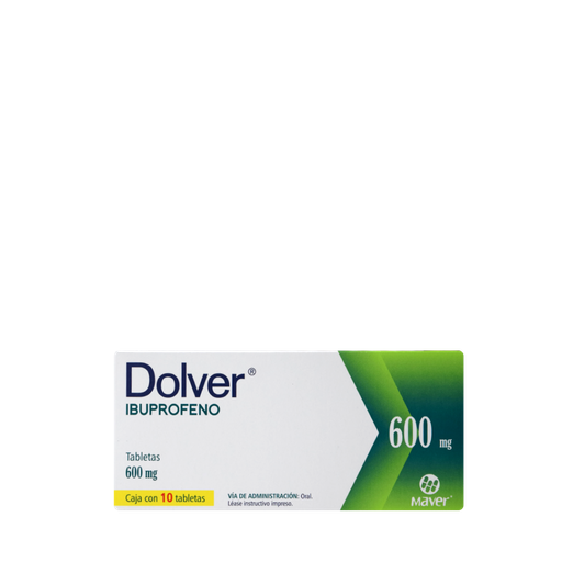 DOLVER c/10 TABS. 600 MG.