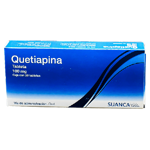 QUETIAPINA c/30 TABS. 100 MG.