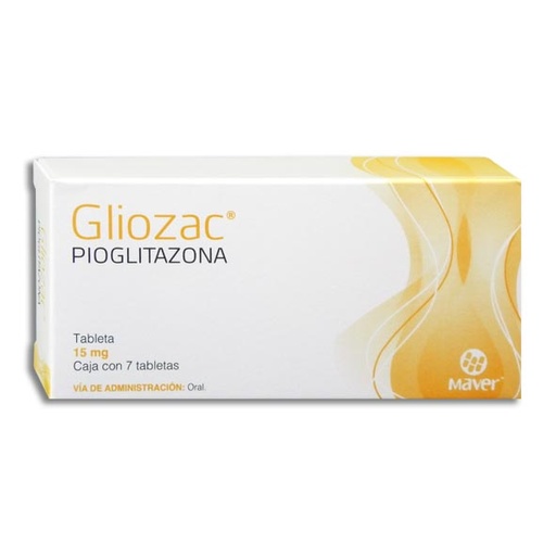 Gliozac Tab 15 mg c/7