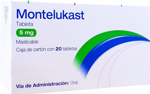 MONTELUKAS TABLETAS MASTICABLES 5MG C/20