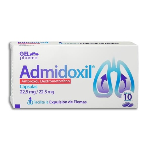 ADMIDOXIL CAP 22.5 MG / 22.5 MG C/10