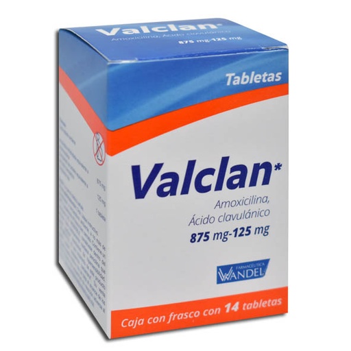 Valclan  875/125mg c/14tab