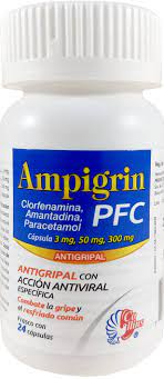 AMPIGRIN PFC CAP 3MG/ 50MG/ 300MG C/24