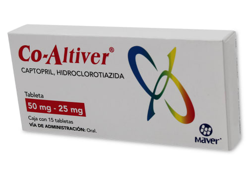 CO-ALTIVER TAB 50 MG/ 25 MG C/15