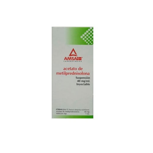 Acetato de metilprednisolona Susp 40 mg