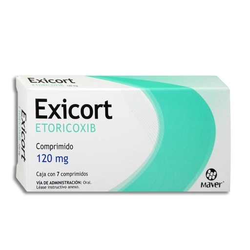 EXICORT 120MG TABLETAS C/7